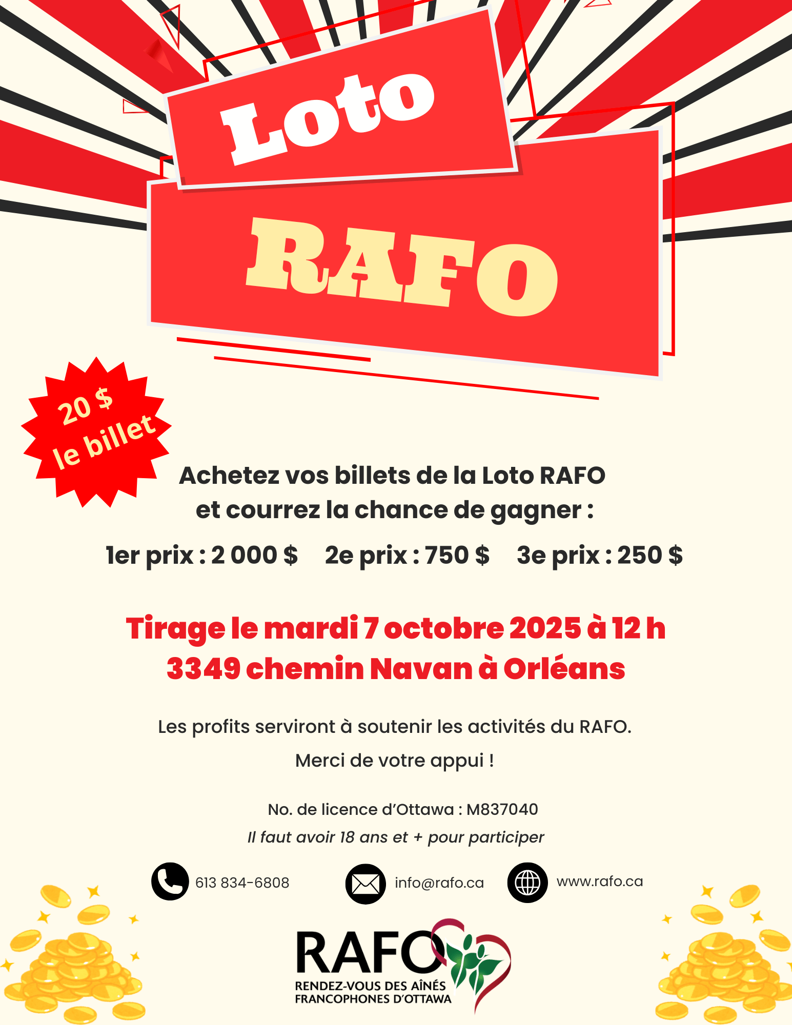 La Loto RAFO est de retour !